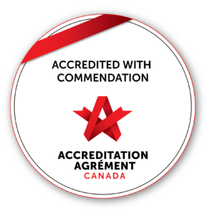 Accredited with Commendation - Accreditation Agrément Canada